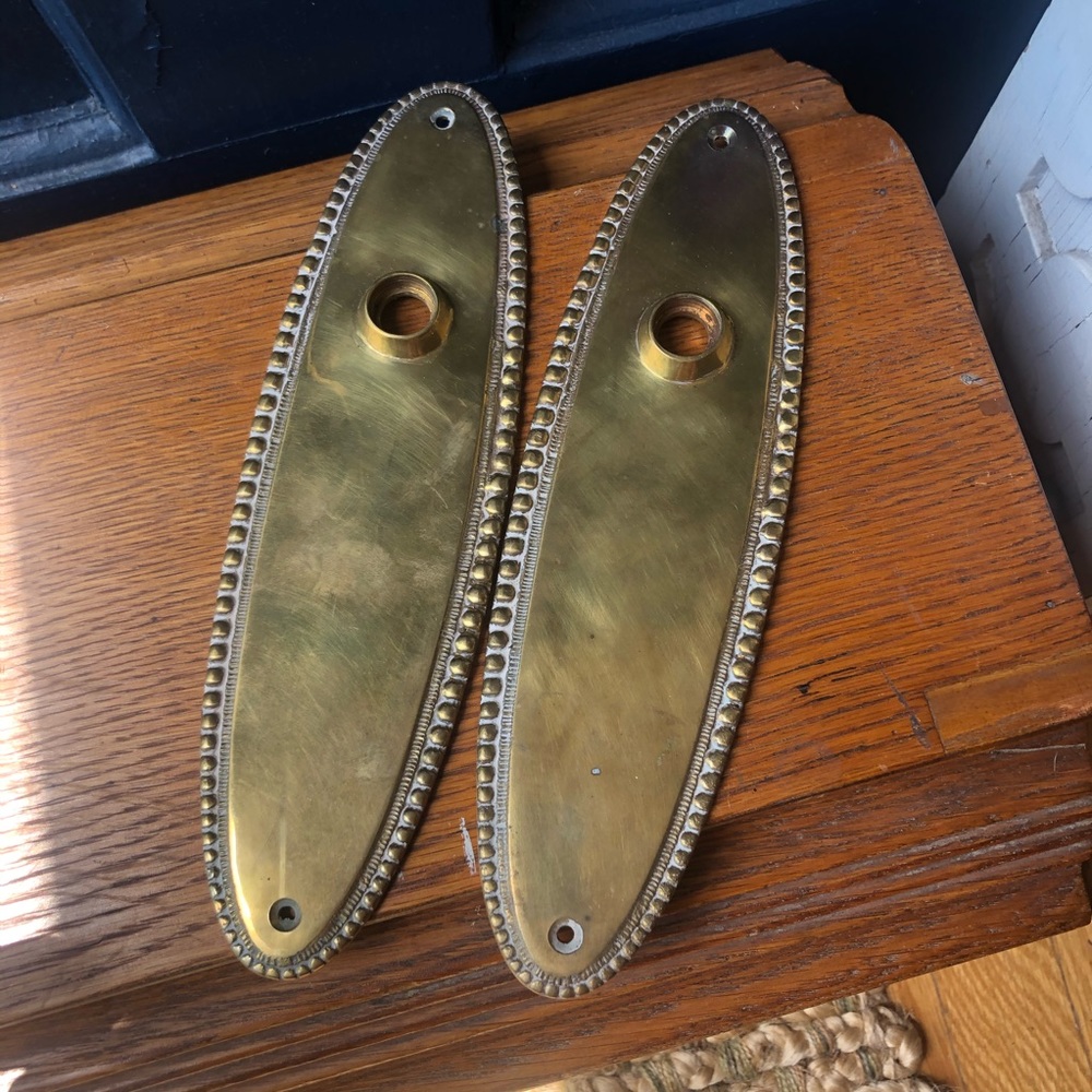 Brass Doorknob Roses